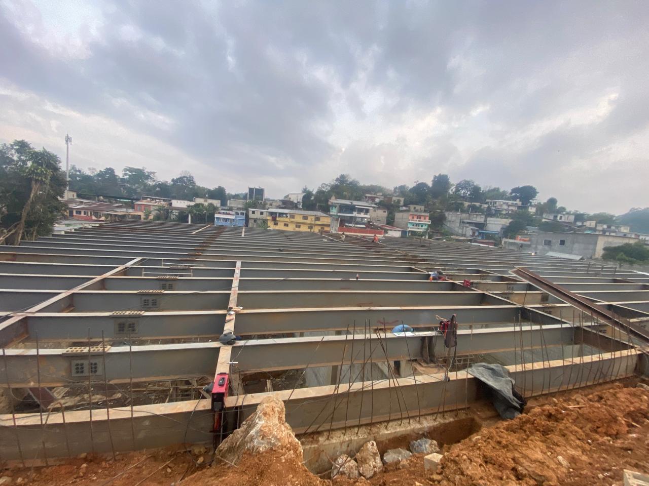 Obra civil en ejecución
